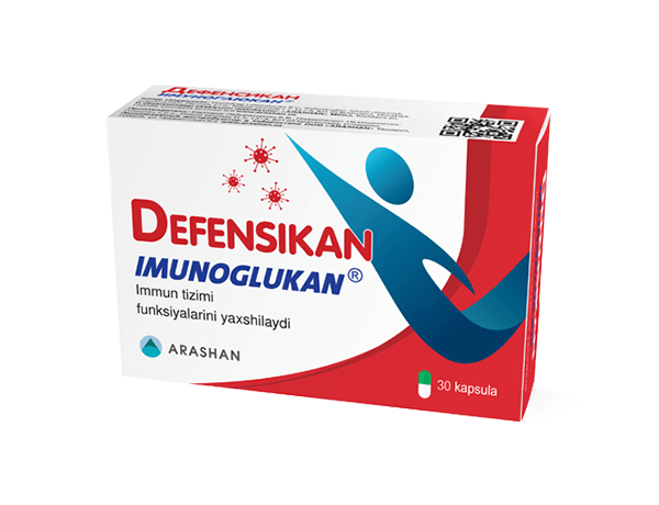 Defensikan<sup>&reg;</sup> Imunoglukan<sup>&reg;</sup>kapsulalari